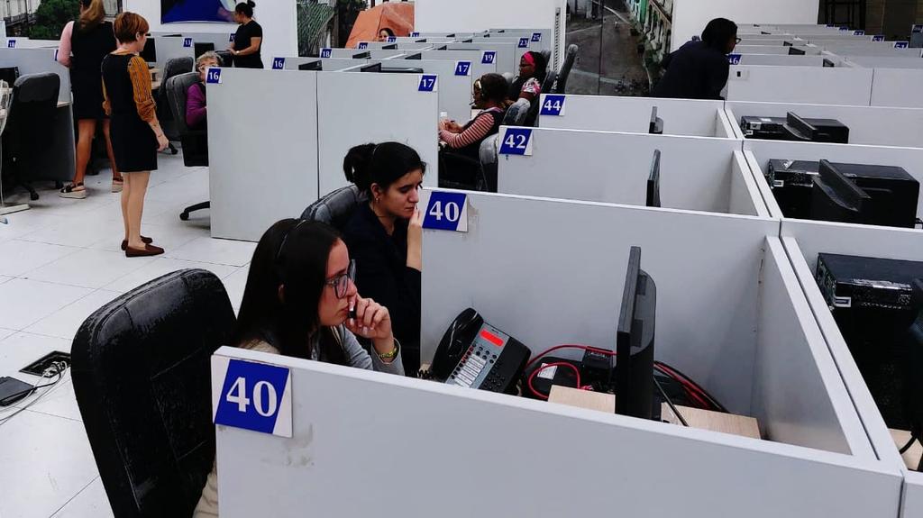Ante la contingencia energética  las operadoras de los centros de contacto 📞📱🖥️ de <a href="/ETECSA_Cuba/">ETECSA</a> se mantienen brindando asistencia a los usuarios. 

Se gestionan informaciones, quejas, y reclamos.

#UnidosXCuba
#EtecsaConCuba