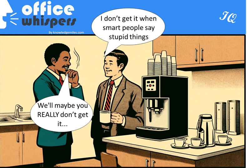 KarimManjra's tweet image. IQ...

#OfficeWhispers #WorkplaceComics #WorkplaceHumor #Workplace #Comics #humor