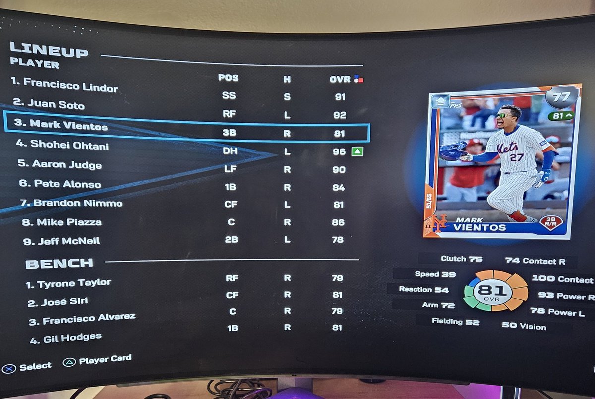 PeerlessCards's tweet image. You already know who my #3 hitter is for Diamond Dynasty! #MLBTheShow25