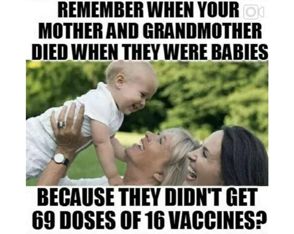 helices's tweet image. #theScience is NOT necessarily science.

Humans have evolved over many millennia, generally living longer with each new generation.

How have I physically flourished for so many decades - without dozens upon dozens of shots? I survived chicken pox, measles, mumps and more, and am