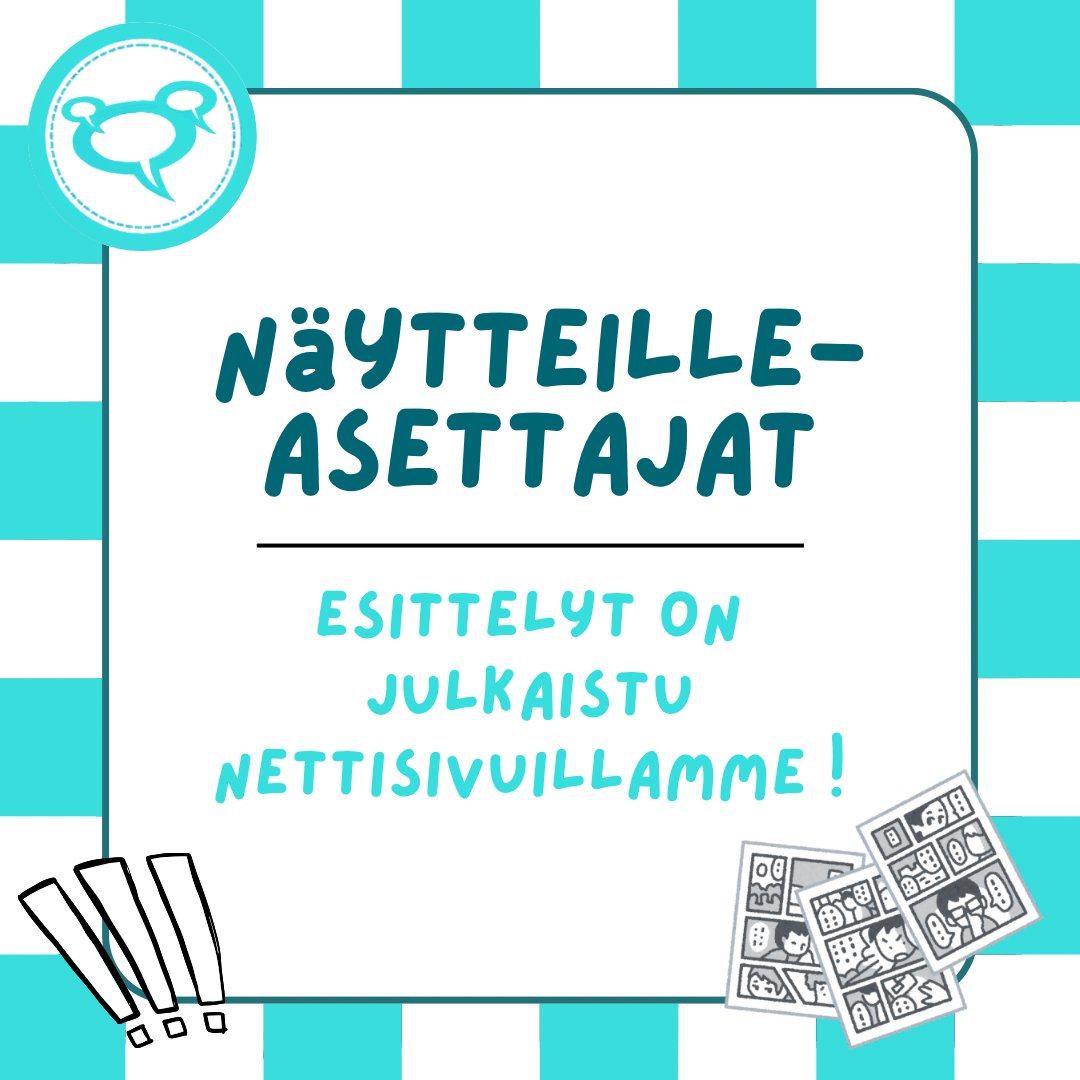 Pienlehtimarssin, taidekujan ja 2. kerroksen Puistolämpiön myyjäesittelyt ovat nyt julki. Pienmyyjien sijainti on muuttunut, joten kurkkaa ihmeessä verkosta pöytänumeroidut tilakartat!

2025.tamperekuplii.fi/plm-taidekuja.…