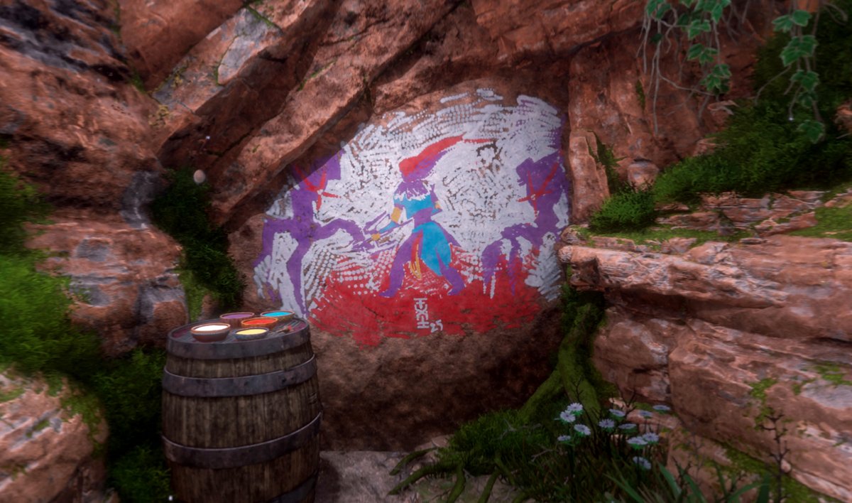 FxHuetArt's tweet photo. The last walldrawing i've done with this awesome illustration style !!
Next week i'll do another one !!
@Guerrilla @FirespriteGames
#psvr2 #horizoncallofthemountain #aloy #corruptors #walldrawing https://t.co/KrqmnB1G6x