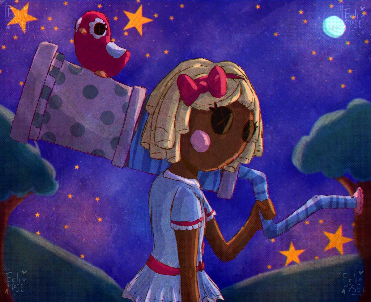 SoulDoll2005's tweet photo. Dot Starlight's Telescope
#Lalaloopsy #DotStarlight #LalaloopsyDotStarlight #Illustration #Artwork #Originalartwork #Originalart #Digitalart #art #smallartist https://t.co/viLHPWgbaY