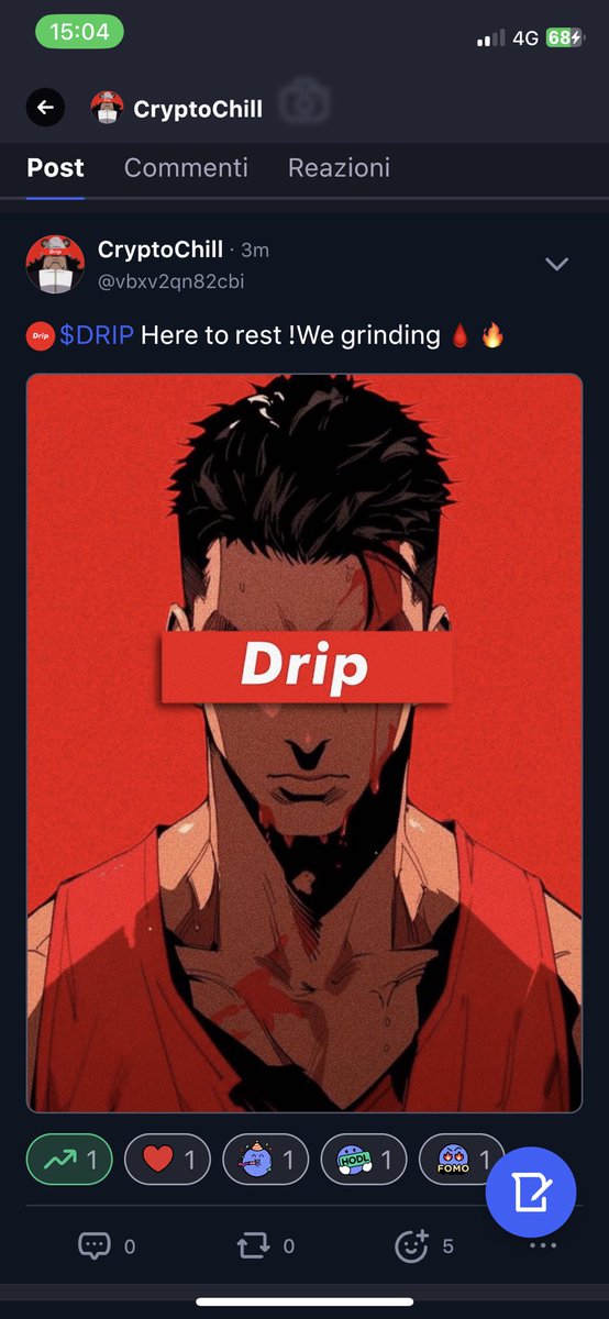 Liss___a's tweet photo. Our gem is $DRIP 🩸 

Culture Coin on $ETH olso $SOL with wormhole. 

Total movement 🔥 

Applicable to everything, extreme versatility. 

supported by $MOG whales $PEPE and $BOBO . 

Strong community ❤️🩸❤️ 

Three telegram groups: 
-main group
 - raid group 
 - meme group

Listed on @WhiteBit 🔥