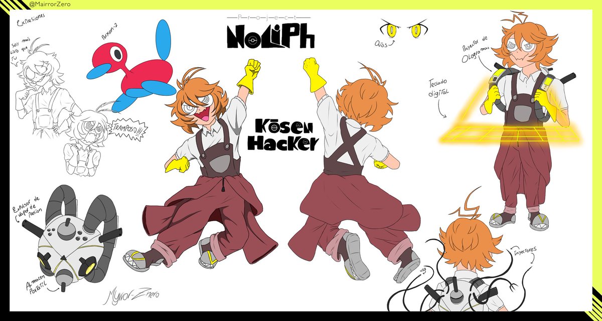 MairrorZero's tweet photo. Nuevo personaje, no se dejen engañar por la apariencia
Es buscado por la policía por robar datos
#PokemonOc #Oc #ProjectNoliph https://t.co/dyuU4aQMlK