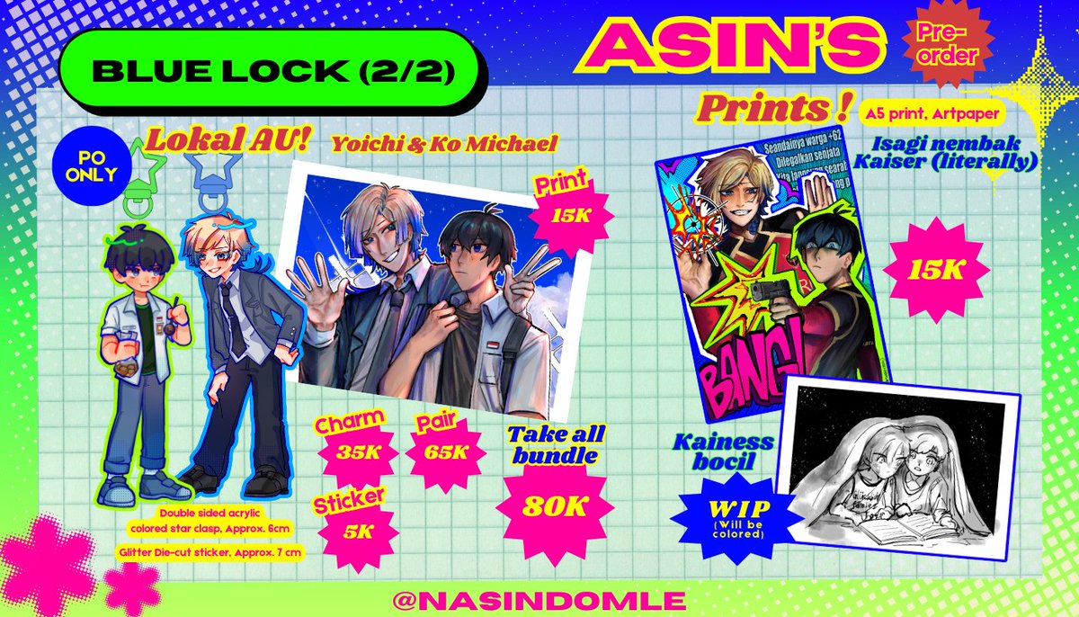 NasindomLe's tweet photo. (2/2)
Original gore , Blue lock , Fear and Hunger , Hikaru ga Shinda Natsu

#CFXXcatalogue #cf20catalogue https://t.co/RxzfCxgoGm
