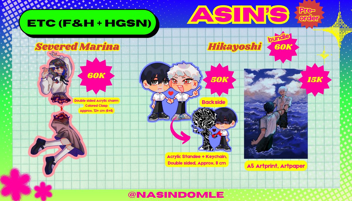 NasindomLe's tweet photo. (2/2)
Original gore , Blue lock , Fear and Hunger , Hikaru ga Shinda Natsu

#CFXXcatalogue #cf20catalogue https://t.co/RxzfCxgoGm