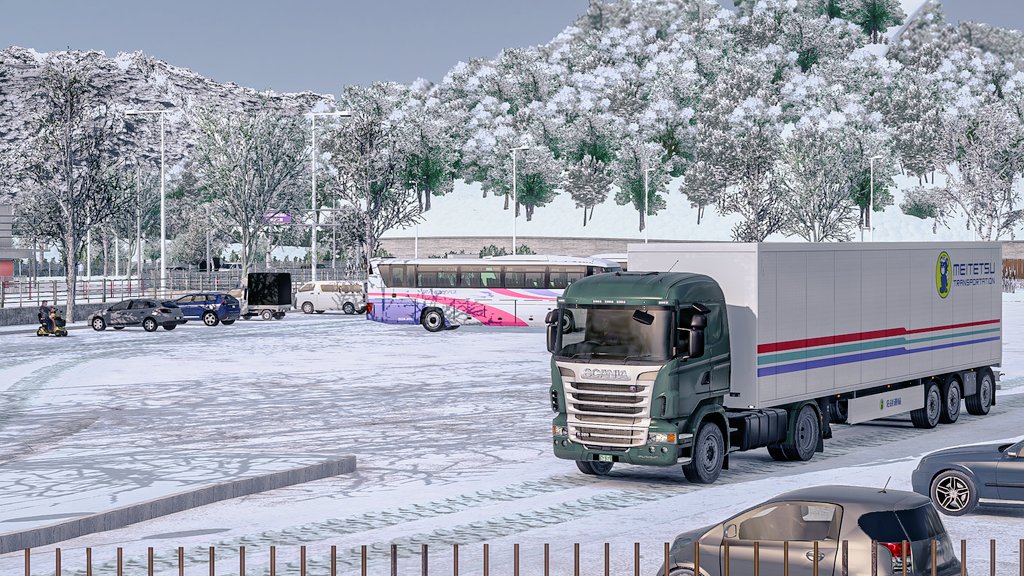 therionizer's tweet photo. Project Japan v 1.0.11
Delivery 57 : Miyoshi-Suita
Cargo : Bottled Water
Part 2
#ProjectJapan #ETS2jp #ETS2 #EuroTruckSimulator2 #SavePalestine #SaveGaza #PrayForPalestine 🇵🇸 #doublestandards https://t.co/Bqp76KM1Si