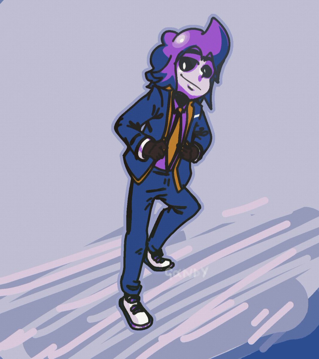 you never know when I'll wear this outfit 
(I don't even know either)
#ibispaint #gandymoment #outfit