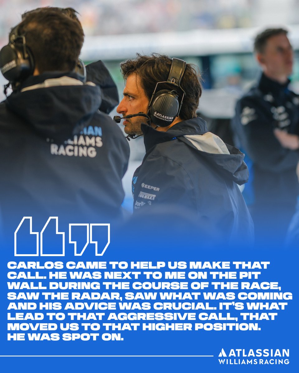 Atlassian Williams F1 Team tweet media