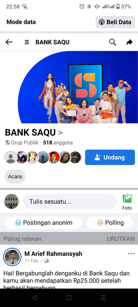 nicomanaj's tweet photo. @dibantubanksaqu Fitur terbaru dari Bank Saqu ialah " Fitur Undang Teman by Bank Saqu! "
@aspunkpink https://t.co/KuMHAC5NsI