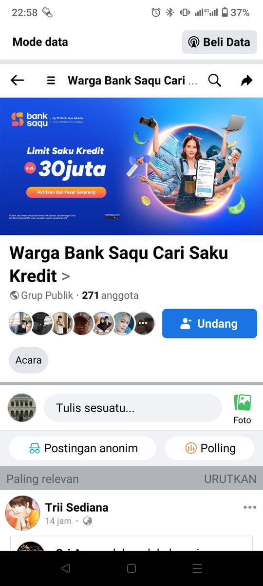 nicomanaj's tweet photo. @dibantubanksaqu Fitur terbaru dari Bank Saqu ialah " Fitur Undang Teman by Bank Saqu! "
@aspunkpink https://t.co/KuMHAC5NsI