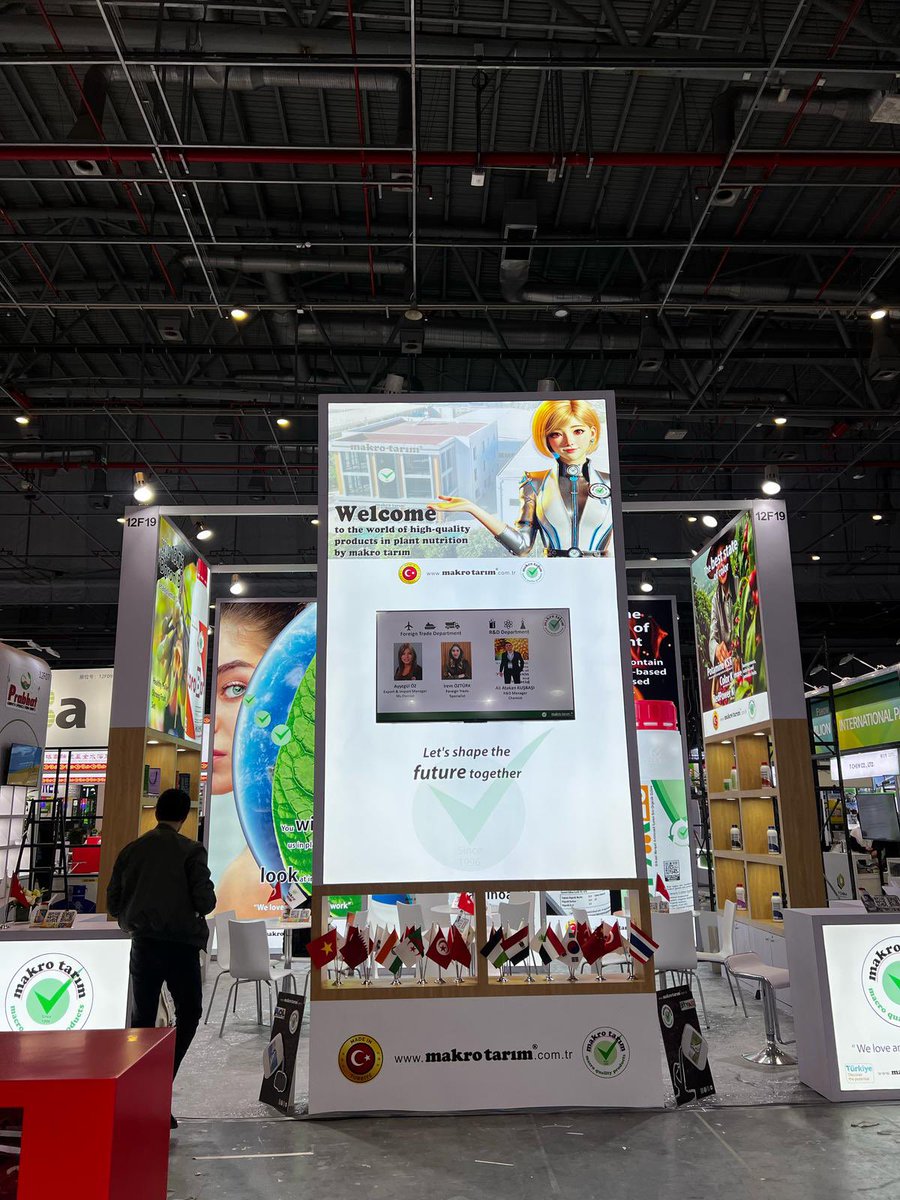 Harun2407's tweet photo. CAC 2025
Fertilizer Show
Shanghai / CHINA
Tarım Fuarı İçin Makro Tarım Team Son Hazırlıklarını Tamamladı . Misafirlerimizi Standımızda Ağırlamaktan Mutluluk Duyacağız . @makrotarim
#Makrotarim #CAC2025 #Shanghai #OrganicAgriculture #PlantProtection #DistributorSearch https://t.co/fhvjzmgfQi