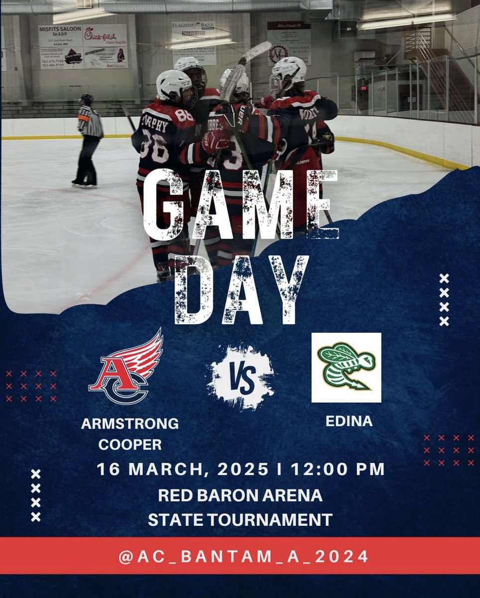 Last game of the season for these boys, and the last game of youth hockey for most. Let’s do this one more time Wings!