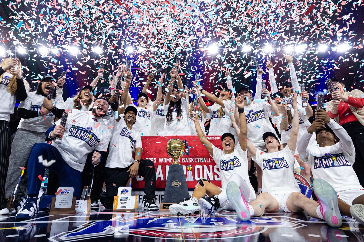 TTellitocci's tweet photo. Thank you to @BoardwalkHall and @Visit_AC for a great week of @MAACHoops basketball in Atlantic City!
Congrats to @StagsWBball and @MountHoops on winning the championships! #maAChoops25 https://t.co/37ZH5CkLob