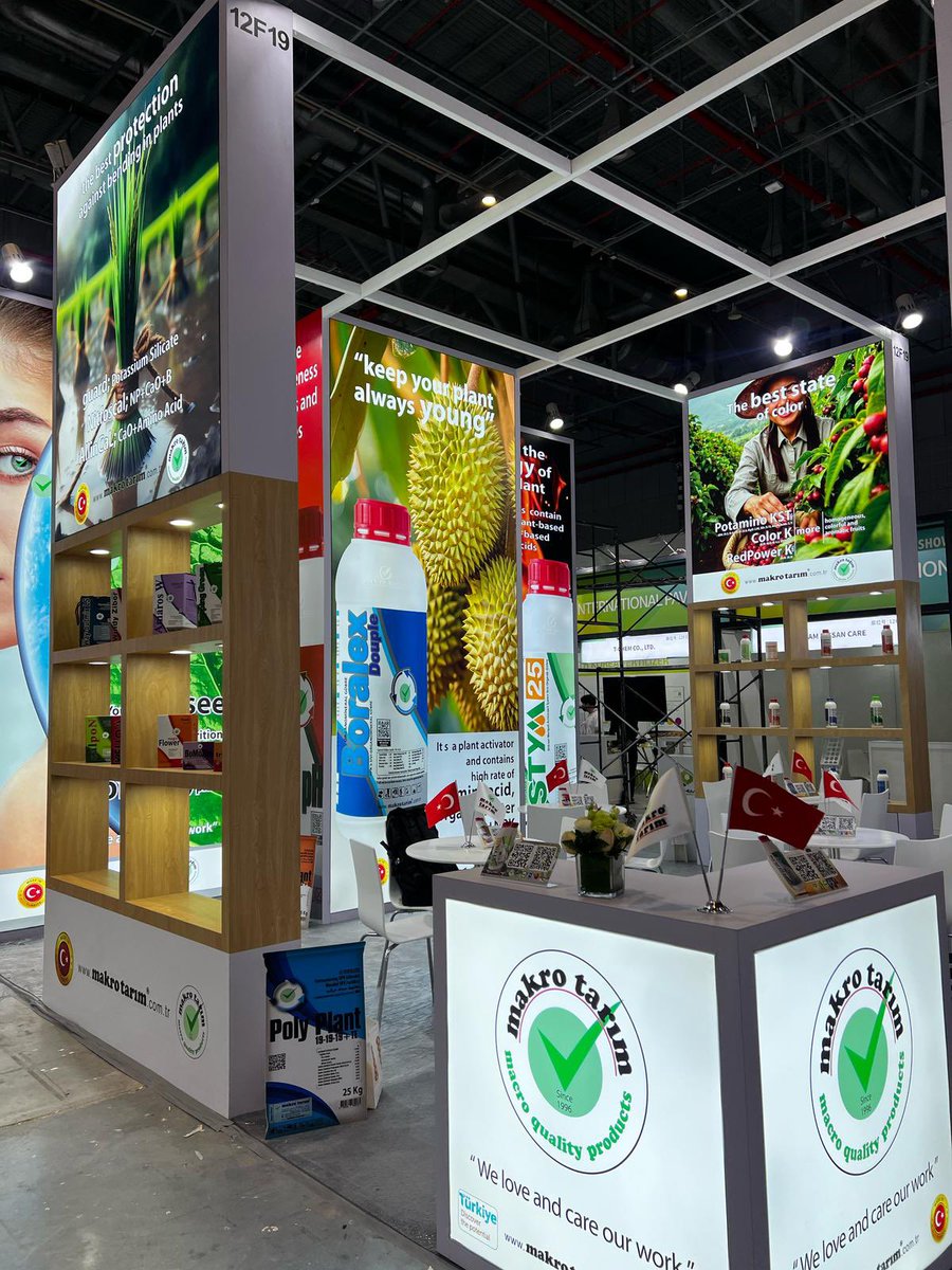 makrotarim's tweet photo. CAC 2025
Fertilizer Show
Shanghai / CHINA
Tarım Fuarı İçin Makro Tarım Team Son Hazırlıklarını Tamamladı . Misafirlerimizi Standımızda Ağırlamaktan Mutluluk Duyacağız . @makrotarim
#Makrotarim #CAC2025 #Shanghai #OrganicAgriculture #PlantProtection #DistributorSearch https://t.co/bDcfL7RS5G