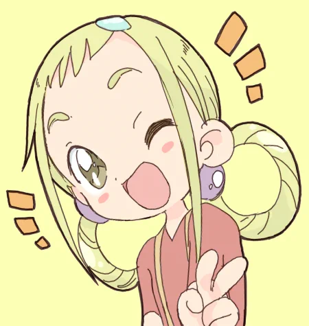 旧世紀時代の絵はほっぺで見分ける 