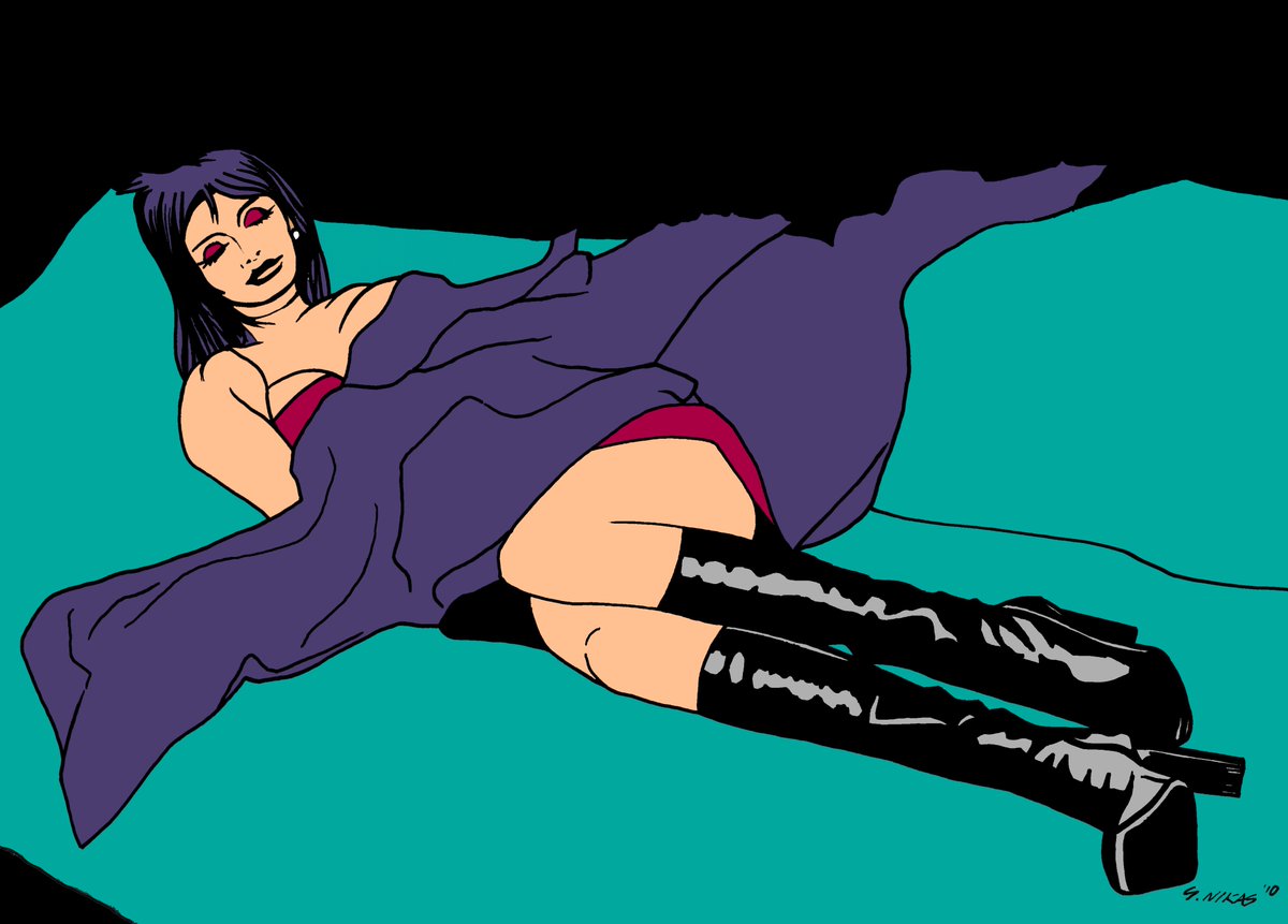 georgenikas's tweet photo. At the Drive Ink - Heavy Liquid Strip Theater - Tilt Comics - 2010 - Maureen (A Tribute to the Last Drive). Η ταπεινή μου συνεισφορά στη συλλογή - αφιέρωμα - στη μεγαλύτερη μπάντα που γέννησε ποτέ αυτός ο τόπος! Ασθάνομαι περήφανος! LONG LIVE THE DRIVE TRIBE! #thelastdrive https://t.co/Uw6RpmjcKp