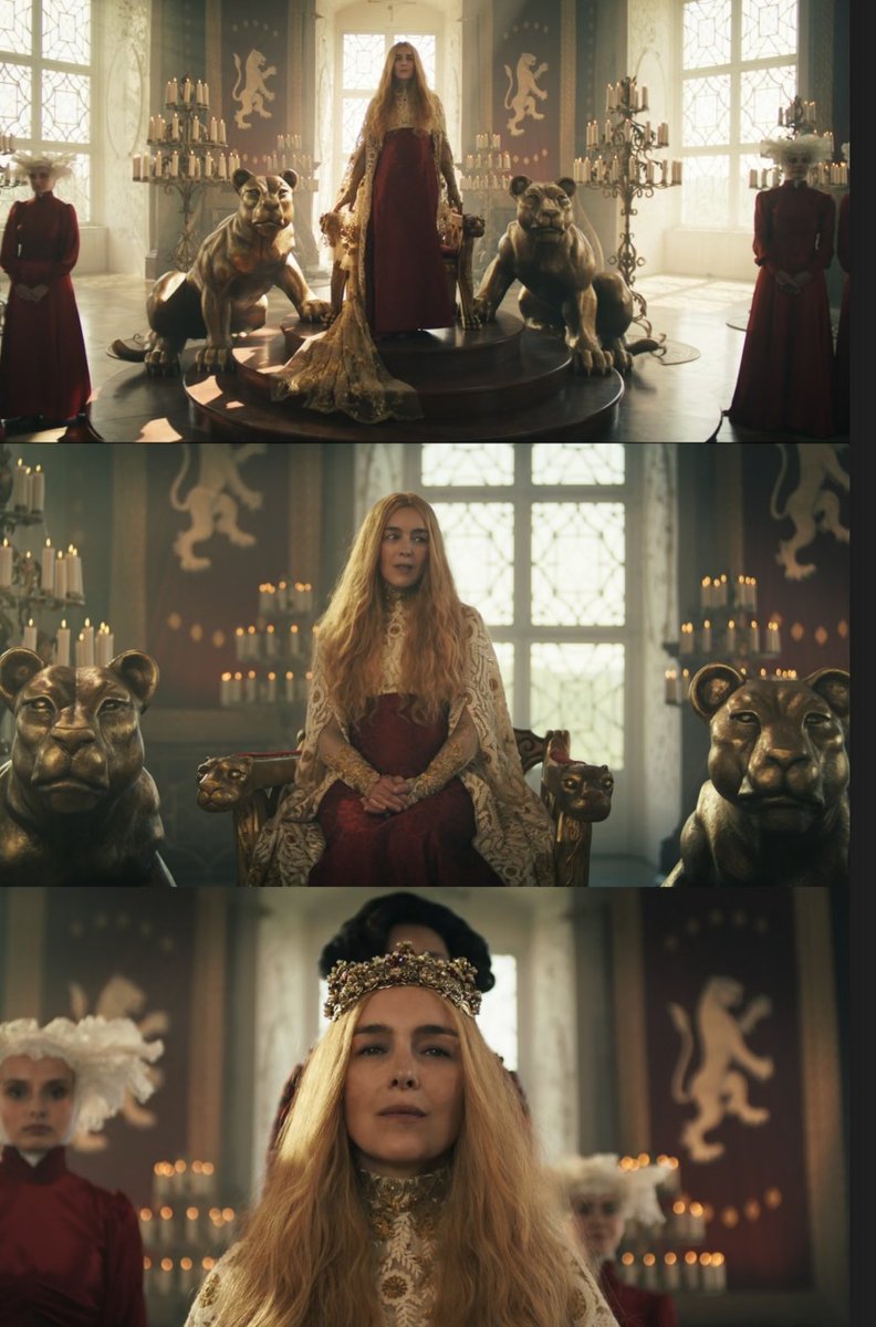 FandomTingling's tweet photo. Welcome back, Cersei Lannister #WheelofTimeS3 #GameOfThrones https://t.co/orGa3m13Ij