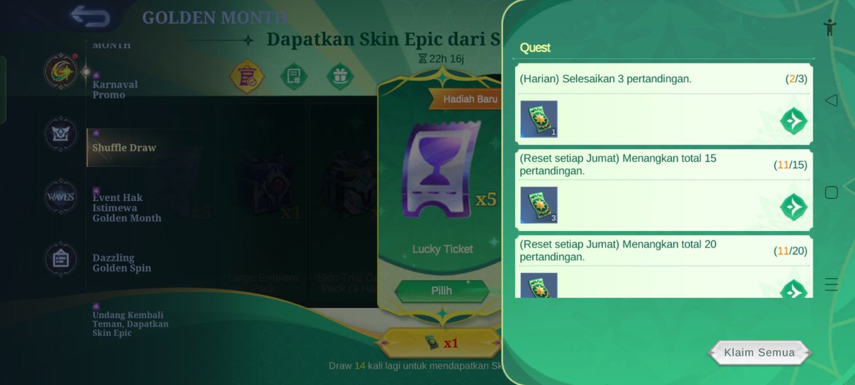 dierrises's tweet image. guys ada yg mau temenin misi ini gaa? brol aja hv fun