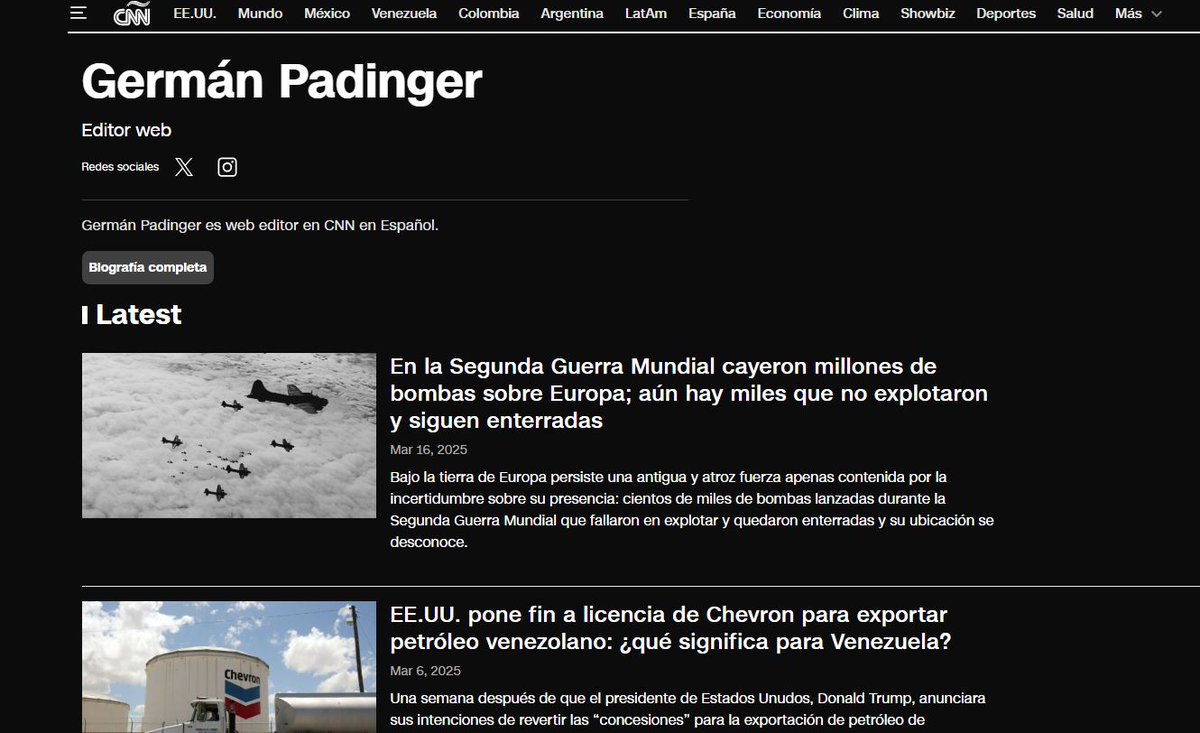Mis últimos artículos y mi perfil como editor web en <a href="/CNNEE/">CNN en Español</a>, en este link  👇
cnnespanol.cnn.com/perfil/german-…