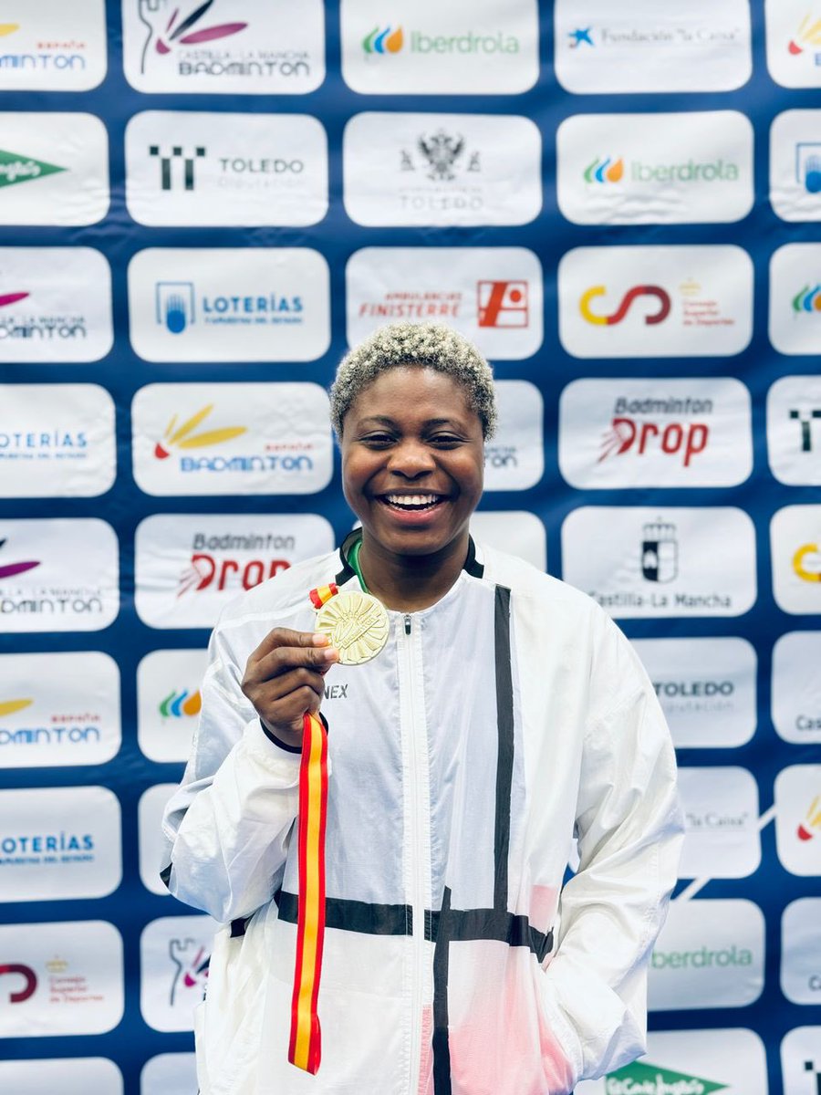 BolajiEniola9's tweet photo. Third Gold Medal Of The Year 2025….🤍🕊️

I’ve won another gold medal at the Spanish Para-Badminton International-I tournament. 2025 has been incredibly good to me as I continue chasing the bright future I promised myself.

Disability is not an inability to achieve greatness… ✊ https://t.co/MgY8xAfXh9