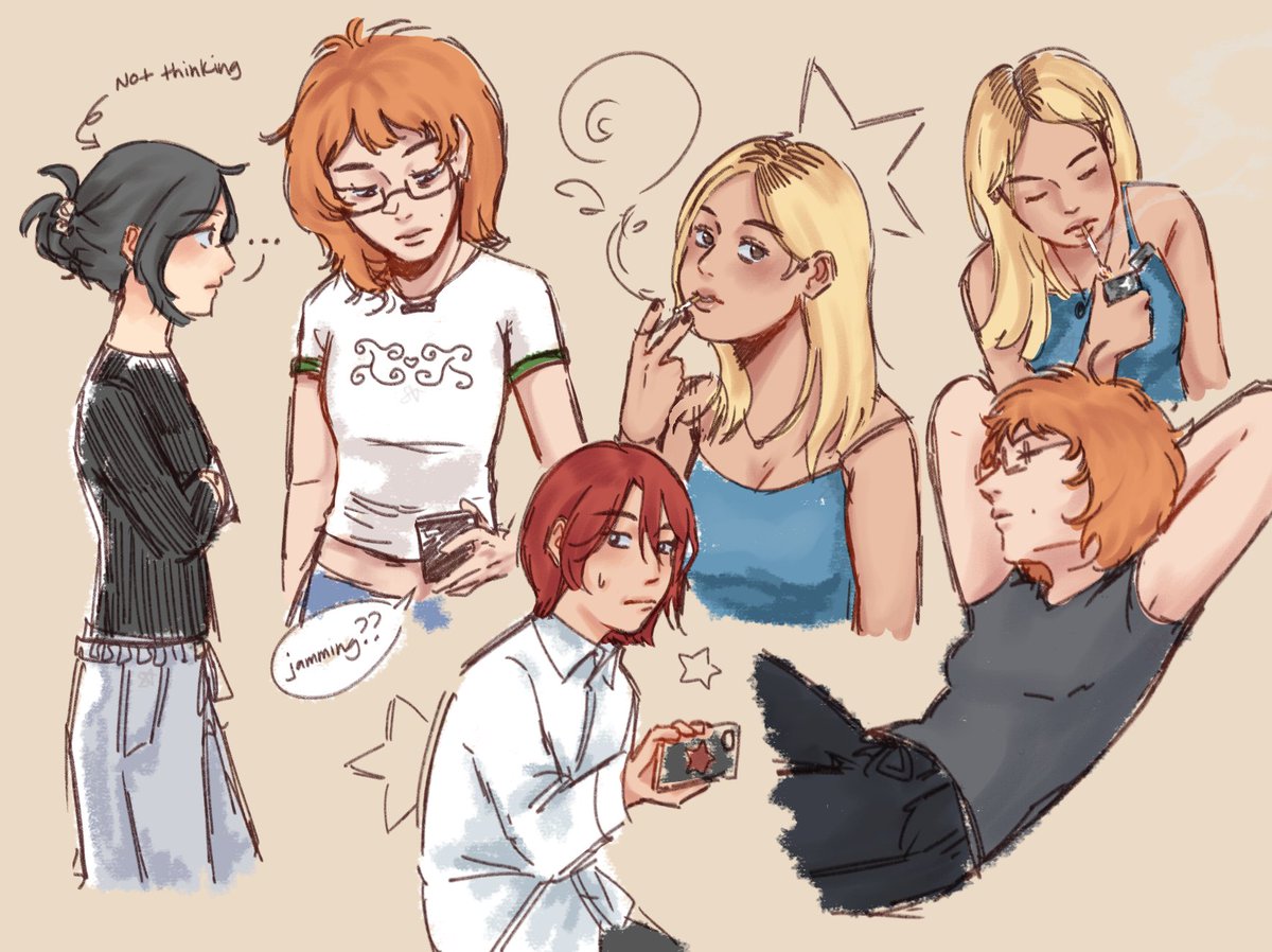 azyxie's tweet photo. oc dump: college dropouts
#oc #ocart https://t.co/YIusiYfDm0
