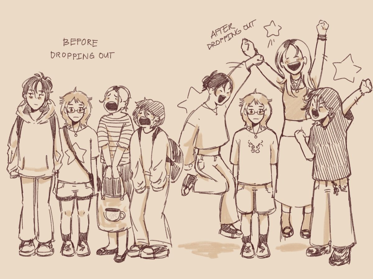 azyxie's tweet photo. oc dump: college dropouts
#oc #ocart https://t.co/YIusiYfDm0