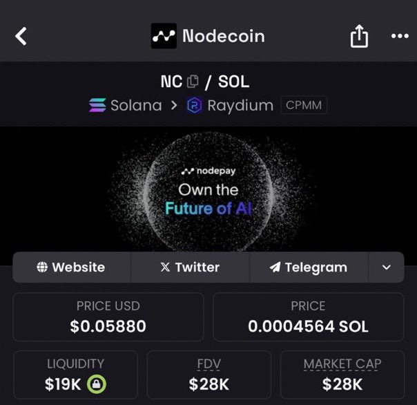 Coingifted's tweet photo. Highlighted $NC at $28k Mcap for copy traders in my private TG.
Join us today!!
$Luck $Orly $Quack $Furm $Fkek
$arc $pvs $Giga $San #Fartcoin $eliza
$phrz #pikachu
#DISTRIBUTE $Ron #Dope #SS $YZY
#Thelion $Flow $Memdex #mumu $img $Snai $capyl $Rif $collat https://t.co/mDo37kvZ68