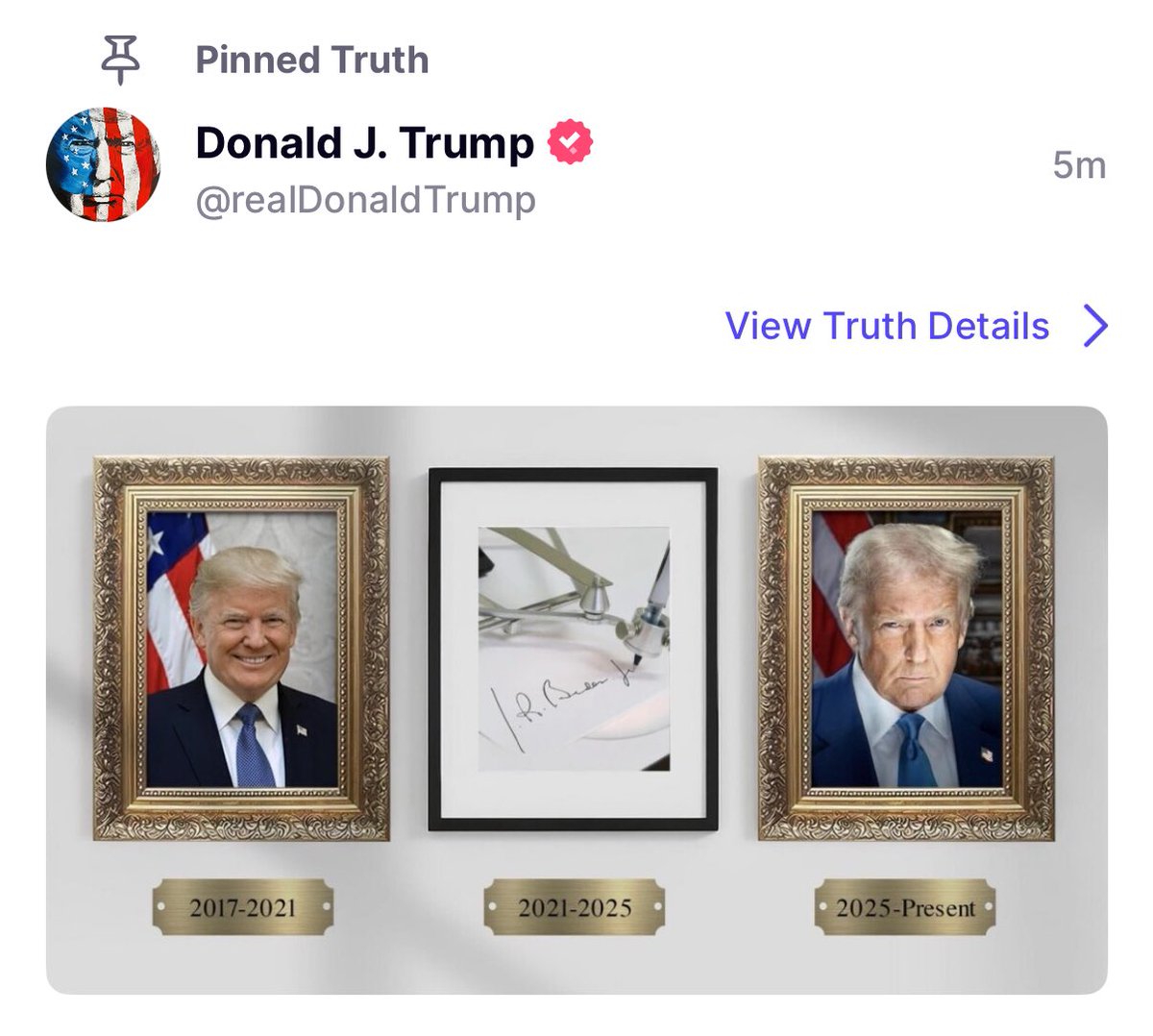 Trump just posted this on Truth 😂