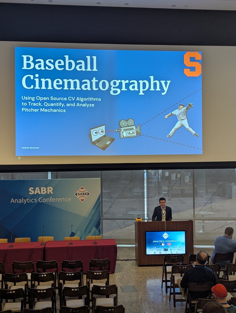 Nathan Backman leading off SABR Day 3 live now!