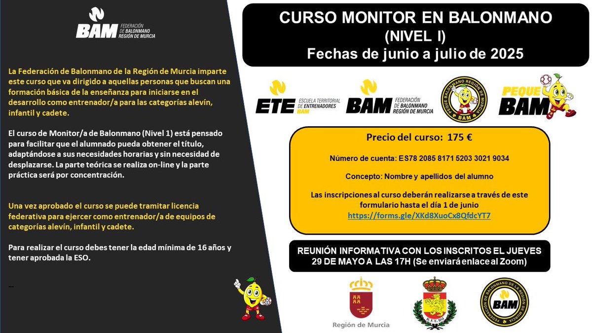 FED. BALONMANO REGION DE MURCIA tweet media