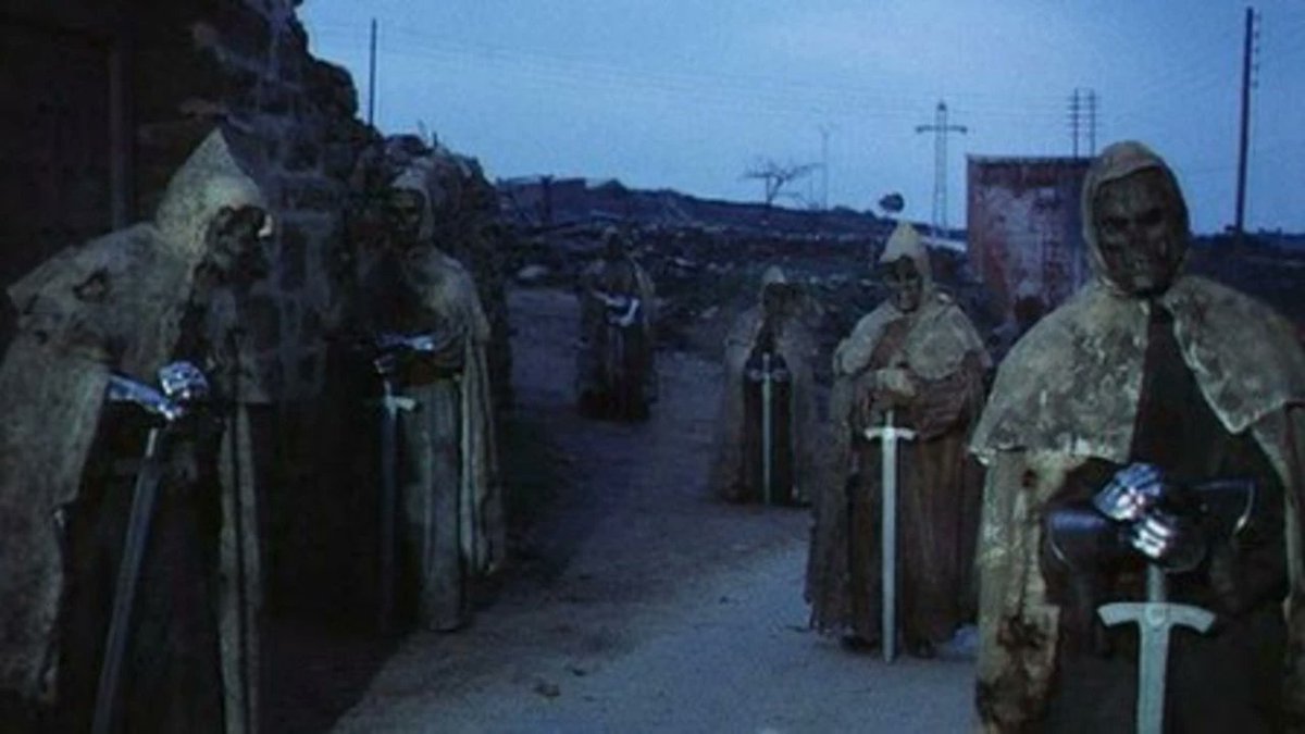 There are four entries in the Blind Dead series from Spain—and I review them all in my latest blog post! 
mattshorroraddiction.com/?p=23977
#blog #zombies #spanishhorror #70shorror