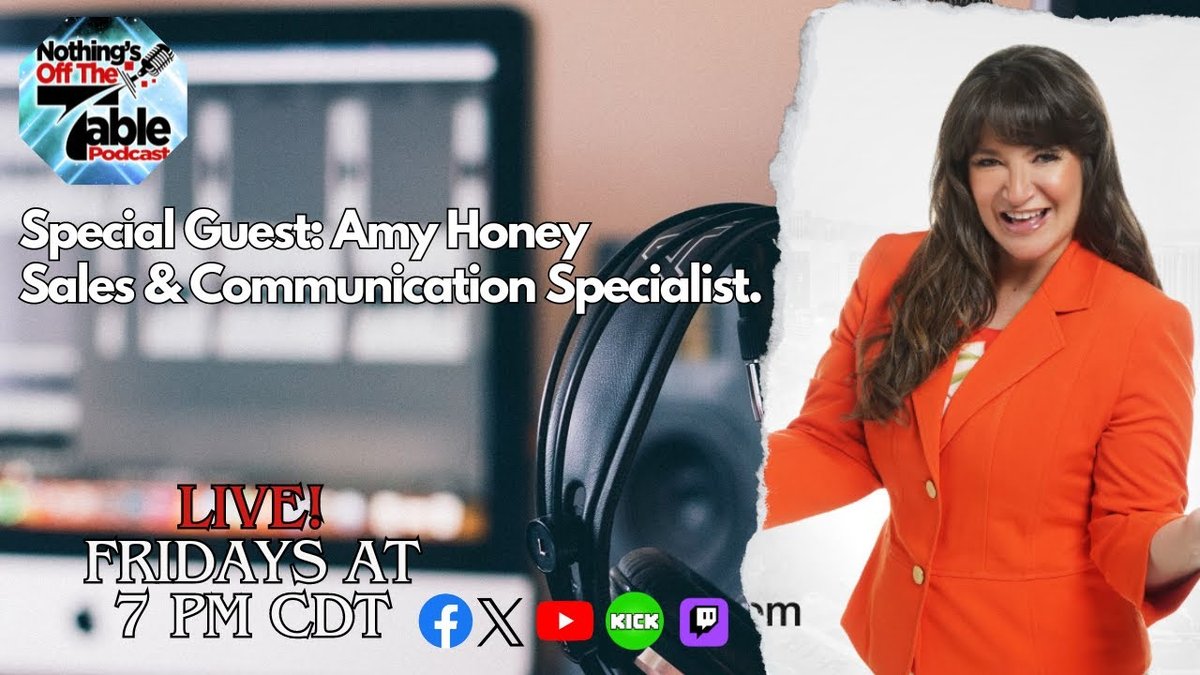 thefunpro's tweet image. A fun and in depth interview with the guys at 'Nothing's Off The Table'.    They said I was funny!   :).   youtube.com/live/2n54PEHmD…