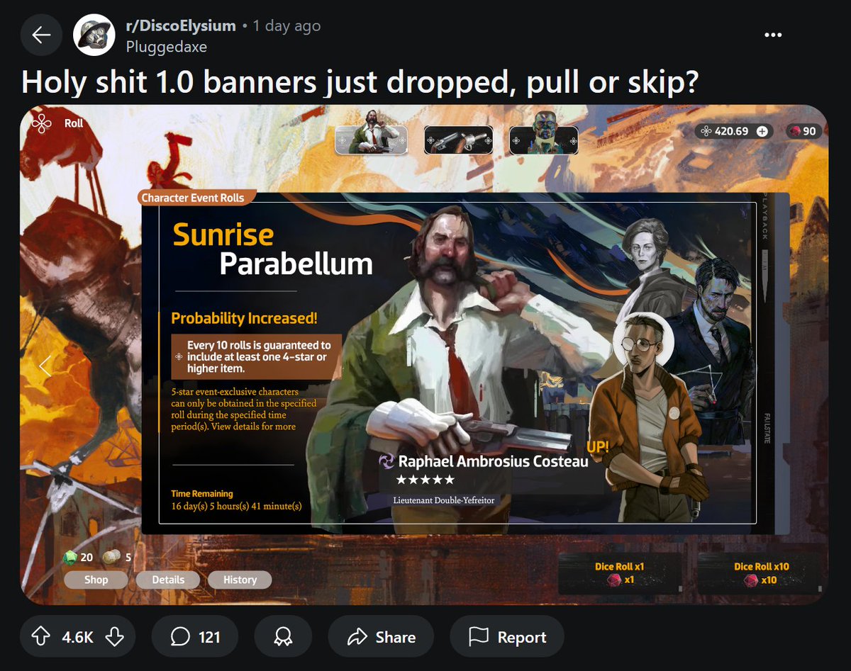 Glad to see the community having fun with Gacha Elysium