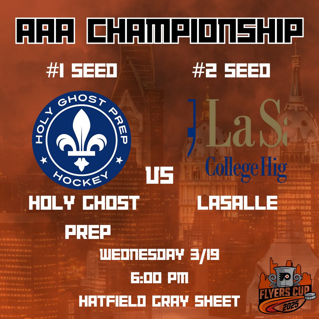 Championship week starts tomorrow night!!! Get your tickets before they sell out at flyers-cup.org #flyerscup2025