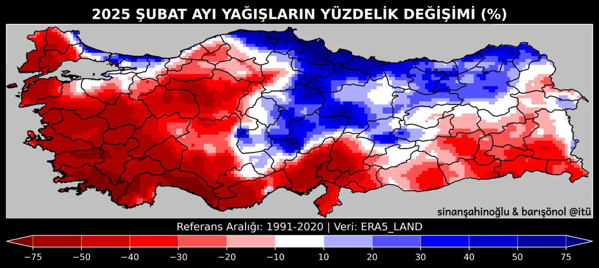 Barış Önol (@thepeacepanda) on Twitter photo Evet şubatta iyi kar/yağış aldık ama her bölgede değil! Mart ayı da yağışlar açısından bugüne kadar iyi geçmedi, cepten yedik... 🌧️⛈️ Evet şubatta iyi kar/yağış aldık ama her bölgede değil! Mart ayı da yağışlar açısından bugüne kadar iyi geçmedi, cepten yedik... 🌧️⛈️