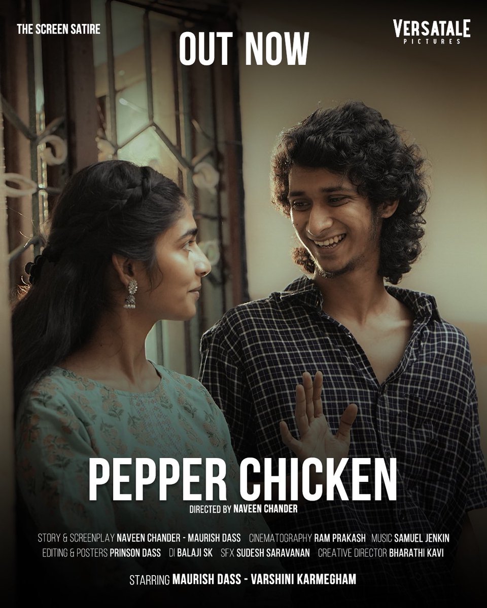 MaurishDass's tweet photo. My new short fim. Pepper chicken
Please do watch it when you’re free.
https://t.co/SesJRml8Mc https://t.co/JPC5APkVCL