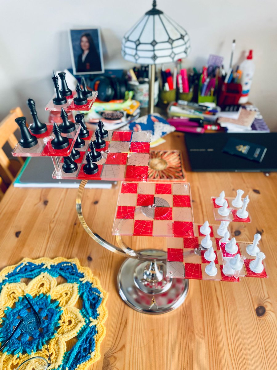 nickluckham's tweet image. New chess board came today. Loving it.