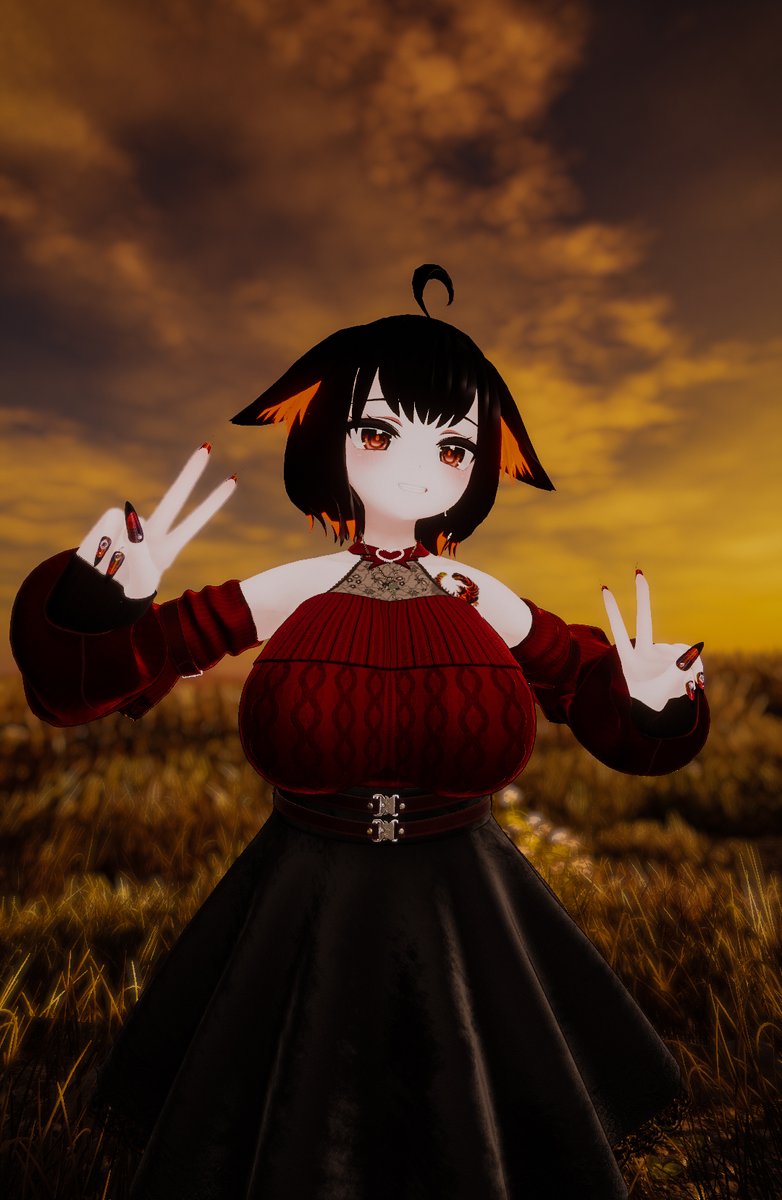 xYamiChanVT's tweet photo. hola cariño como estas te traigo nueva sesion de fotos y con una nueva ropita como me veo 0w0 abajo los voy a leer corazones #VtuberES #Vrchat #VRChatPhotography #VRChatPhotos  #Godzilla #xYamiChanVT https://t.co/5UHV0PDW9G
