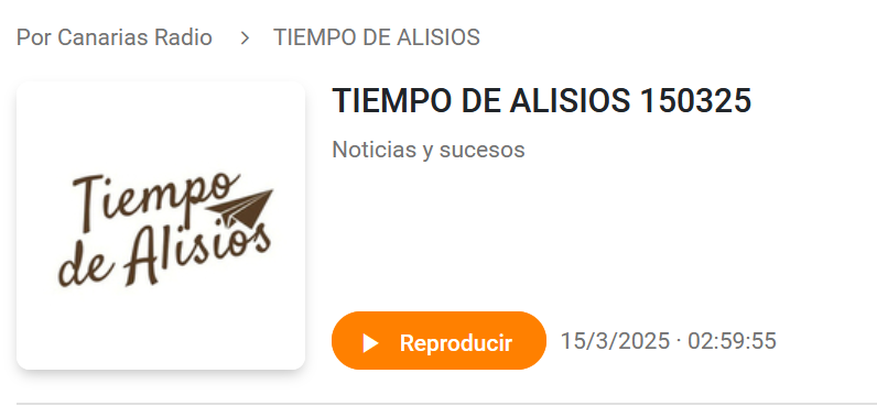 Ayer compartimos nuestra experiencia durante la pandemia como grupo de  sanitarios implicados en la lucha contra el virus y la desinformación en  la Radio Televisión Canaria.  Orgulloso de pertenecer a este grupo #laurelsymposium.  
A partir del 1.39 +/-  
go.ivoox.com/rf/141864450