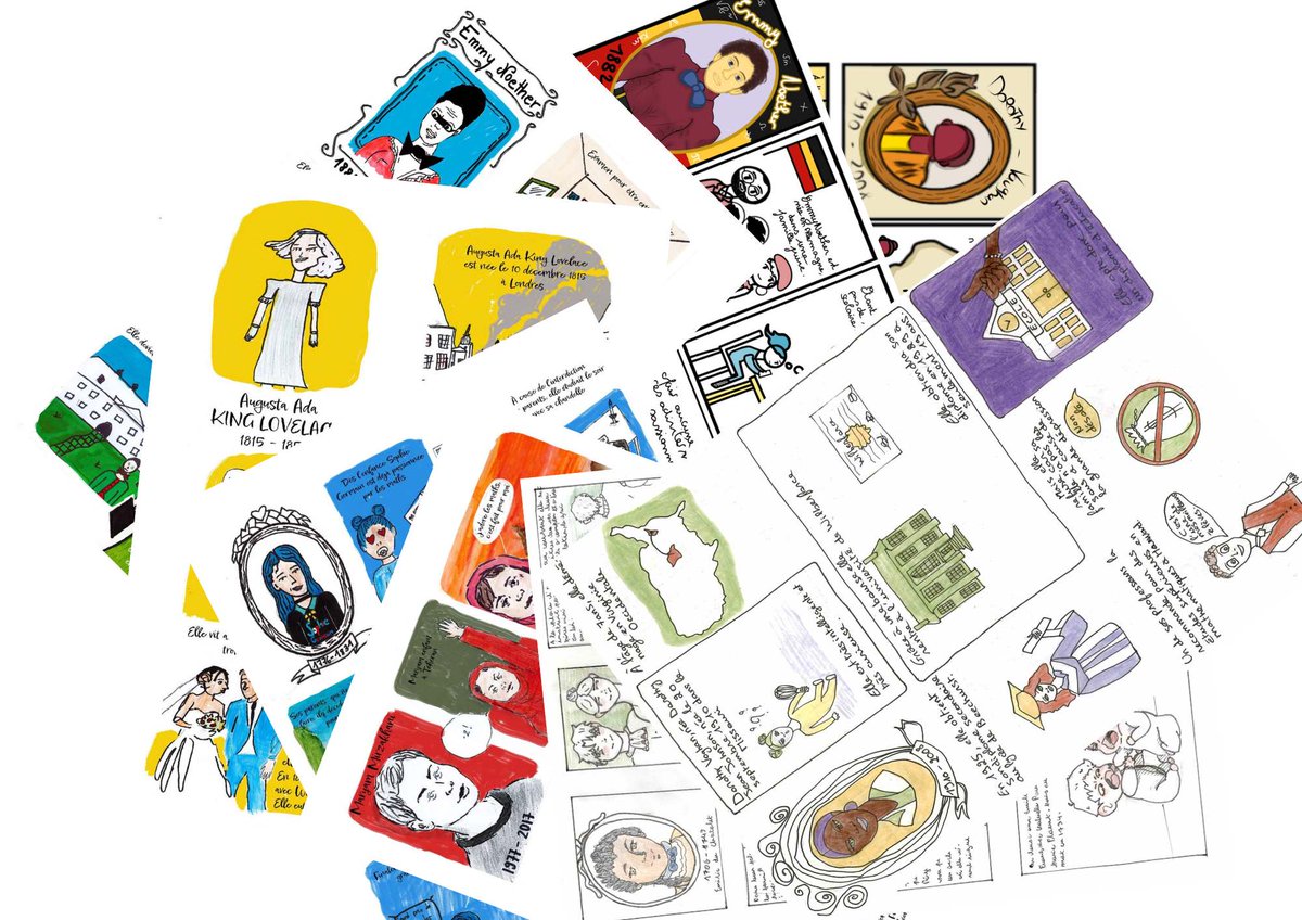 - mercredi : nos élèves à l'honneur avec l'exposition de BD #Calculottées de ces trois dernières années... dans la Galerie du Rectorat de @academiecreteil 🤩
Tellement fière d'eux !!! 🥰

#sdm2025