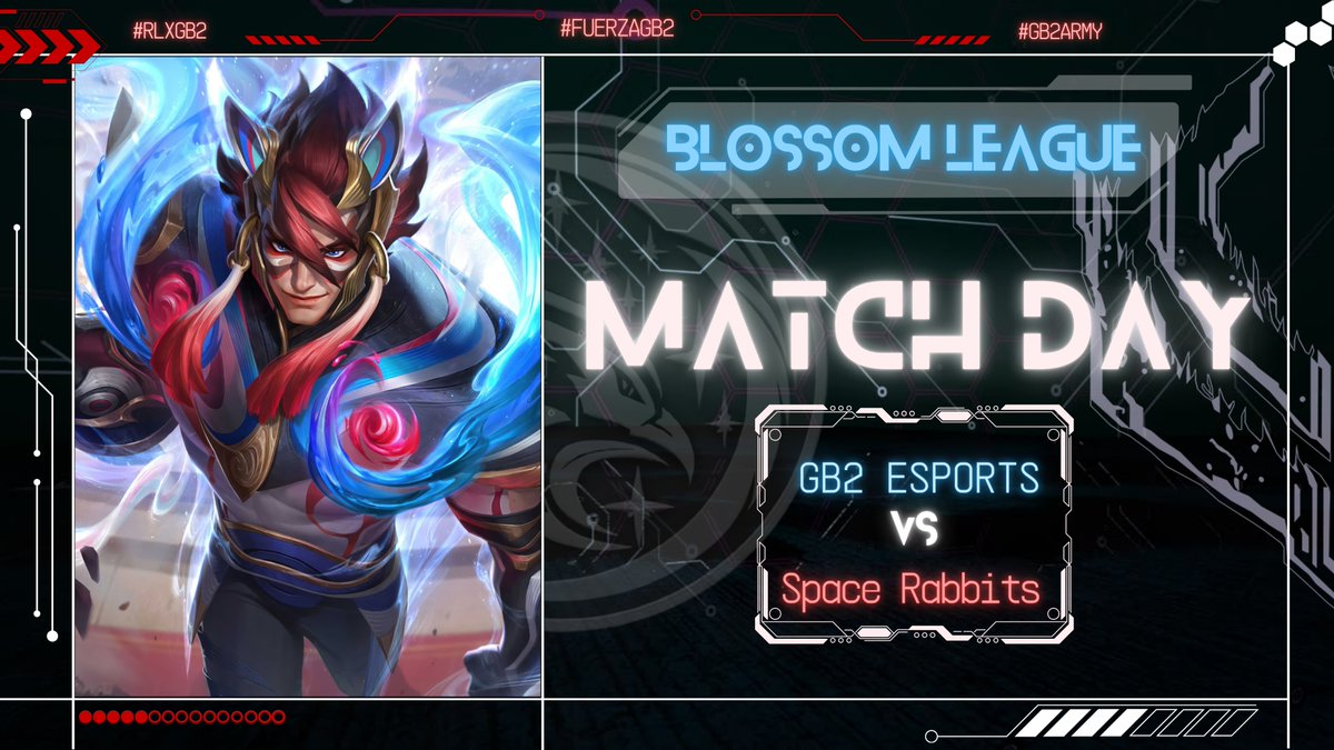 Nueva semana, nueva oportunidad. 🔥

Hoy salimos con todo para conseguir ese 3-1 en la Blossom League.

No hay margen para errores, solo victoria. 🏆⚔️

¡Vamos con todo, GB2! 🚀💪

#GOGB2︱#SOMOSGB2︱#FUERZAGB2︱#GB2ARMY