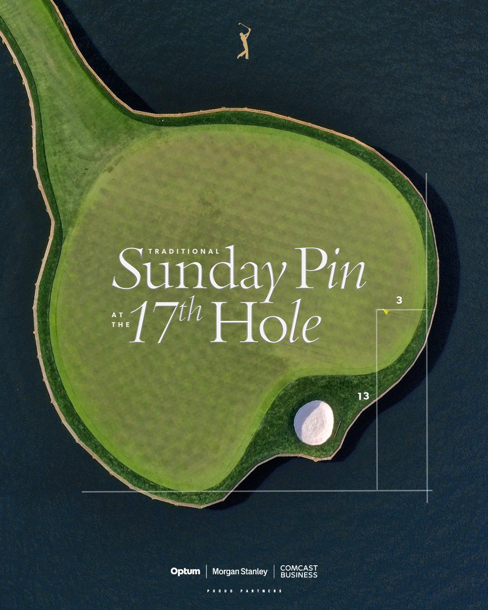 THEPLAYERS's tweet image. Sunday at 17. 

#THEPLAYERS