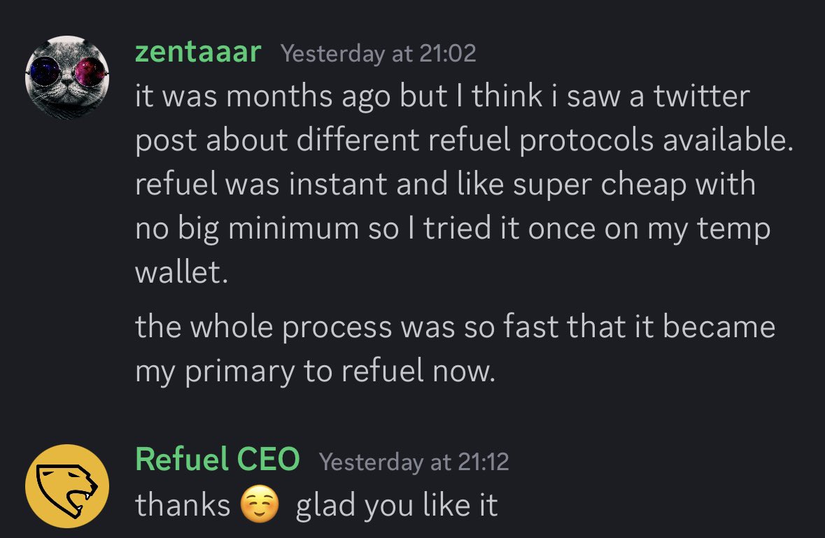 refuelexchange's tweet photo. honestly messages like this, makes our whole week not just day 🥰🥰🥰 https://t.co/e96bzTyJA2