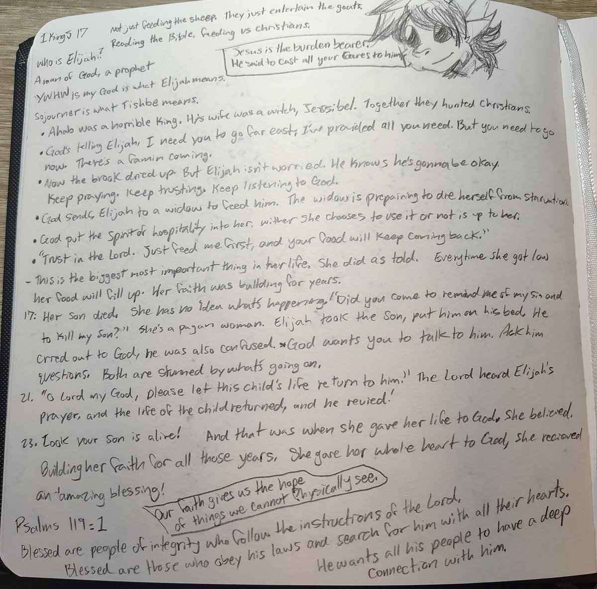 DreagonArtz's tweet photo. 1Kings 17
Psalms 119
#bible #study #1kings #psalms #notes #faith #jesus #elijah #buildingfaith #givingyourwholehearttogod https://t.co/aCOEMWj0j6