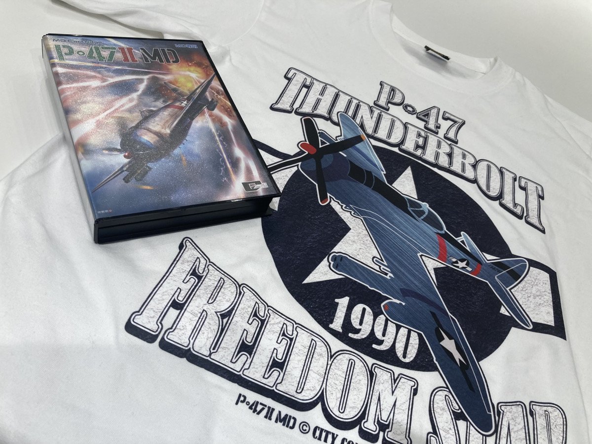 claricedisc's tweet photo. 🟩⬛大好評発売中✨⬛🟩
『P-47Ⅱ MD』  (MD用カートリッジ)

#ハピネットゲームフェス でも好評だった本タイトル！
おかげさまで完売店舗が増えてきました😭🙌
35年前の未発売タイトルが令和に復活したこの作品を今のうちにゲットしてくださいね！
https://t.co/TKHFrv2T0Z
#P47MD https://t.co/gavFPShtKW