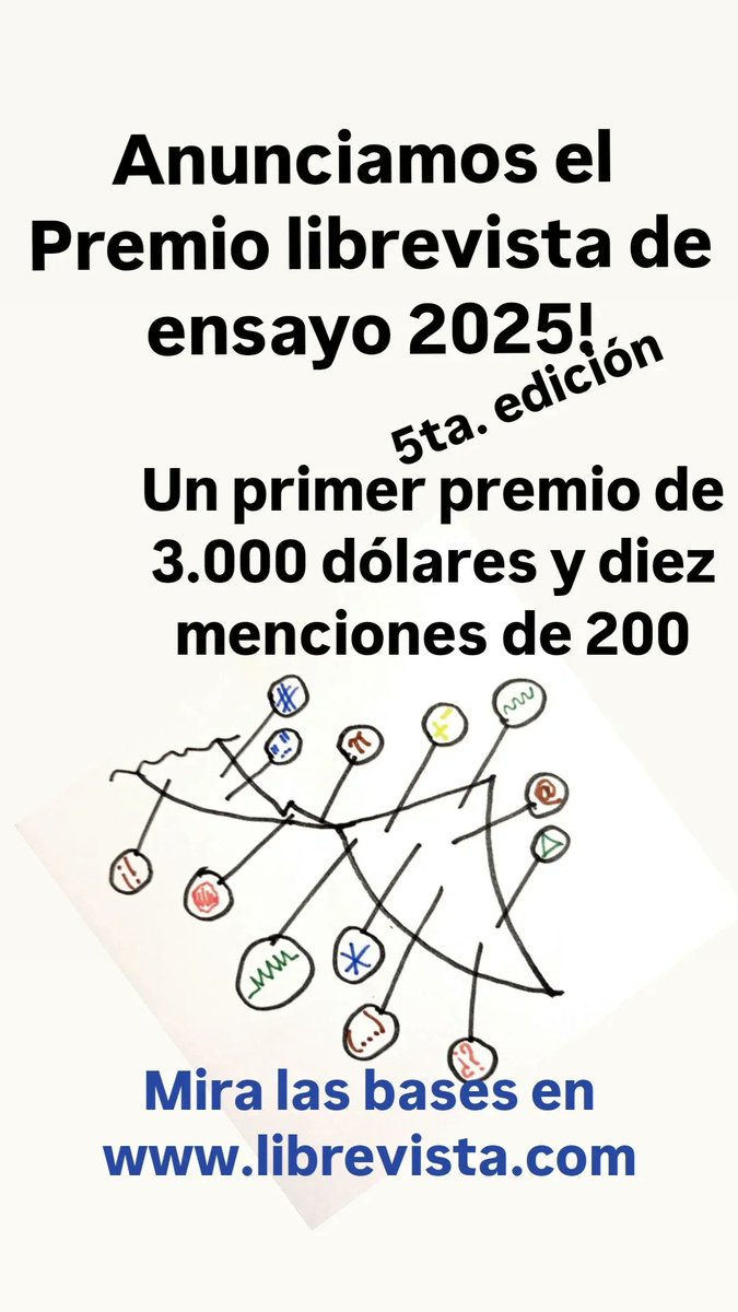 librevista's tweet photo. Desde América se habla. Mira las bases en: 
https://t.co/NBf304TgRj https://t.co/h1BC5yIfoA