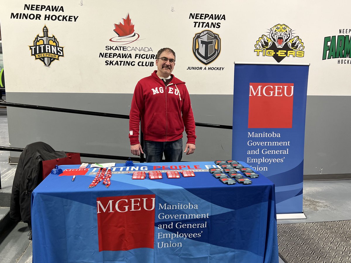 Thank you to <a href="/MGEUnion/">MGEU</a> who was one of our game partners for our last regular season game at the Yellowhead this weekend! 

#BeTheBeast⚔️