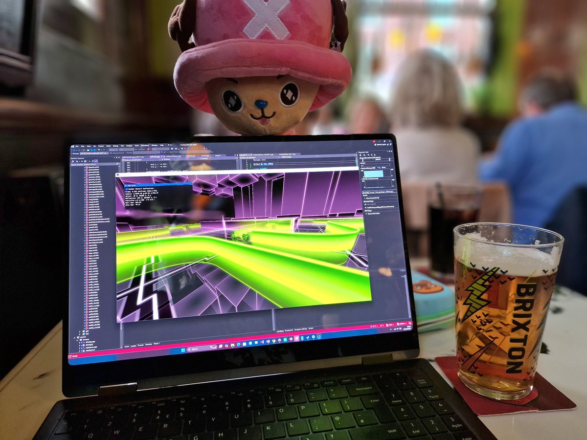 MartinCaine's tweet image. Have an hour to kill before we head for our train back home. found another nice little pub to get some more Sunday pub-dev done on @positrongame. #GameDev #IndieDev #PubDev